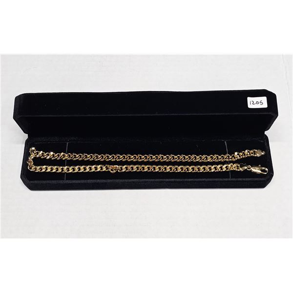 NEW 14K Gold Plated Cuban Link Necklace