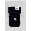 Image 1 : NEW Platinum Plated 1.5ct Heart Halo Ring