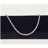 Image 2 : NEW Platinum Plated 3.0mm Tennis Necklace