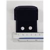 Image 3 : NEW Platinum Plated 2.0ct Moissanite Stud Earrings