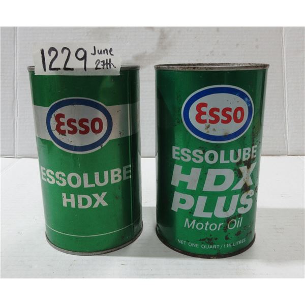 2 ESSO Essolube HDX and HDX plus Motor oil (FULL)