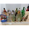 Image 1 : large lot of vintage bottles - Pepsi, Coca-Cola, Little Brown Jug, Rose Beverage, Crush, etc.