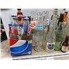Image 2 : large lot of vintage bottles - Pepsi, Coca-Cola, Little Brown Jug, Rose Beverage, Crush, etc.