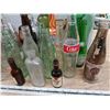 Image 4 : large lot of vintage bottles - Pepsi, Coca-Cola, Little Brown Jug, Rose Beverage, Crush, etc.