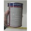 Image 4 : This is a 1-quart (0.95-liter) cylindrical metal container of Solutia brand aviation hydraulic fluid