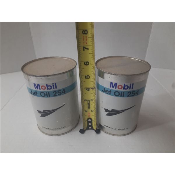 (2) Mobil Jet Oil 254 is a high-performance synthetic lubricating oil designed for aircraft-type gas