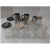 Image 1 : Vintage Kraft clear glass jars shaped like teddy bears, originally used for jam or peanut butter and