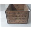 Image 8 : Vintage Lemon Hart & Son rum crate from London, established in 1804, White bucket contains Enviro Wa