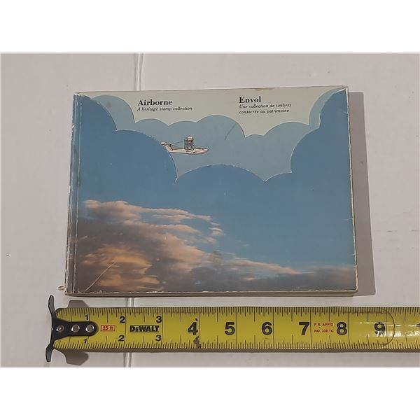 Book Airmail Heritage with stamps
