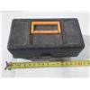 Image 9 : Vintage Fenwick Woodstream tackle box is labeled the "EAGLE II", packed with various fishing lures, 