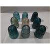 Image 1 : (9) Misc. Beehive insulators