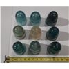 Image 3 : (9) Misc. Beehive insulators
