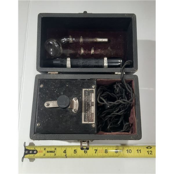 Violet Ray Machine by Chas A. Branston Co. (Working)