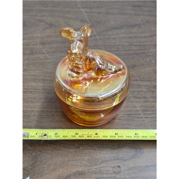 Vintage scotty dog power jar