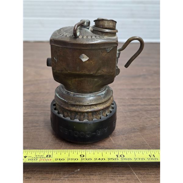 Antique miners lamp