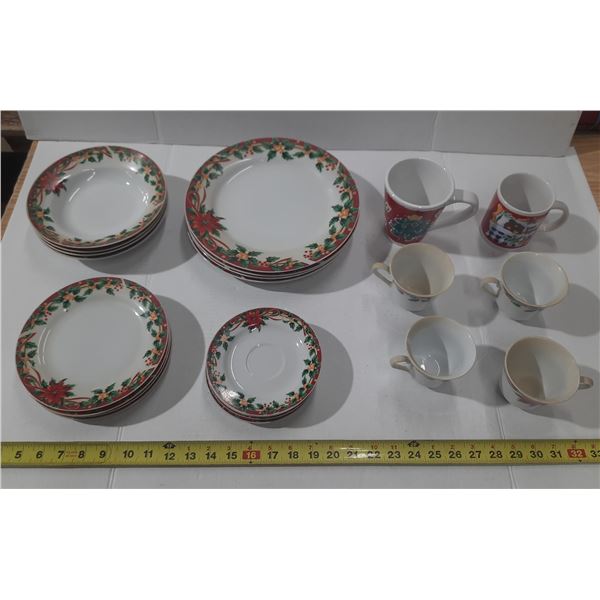 Sunflower Dinner Set. (Total 22 Piece Set)