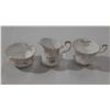 Image 1 : Royal Albert 50th Anniversary creamer and sugar bowl set and cup.