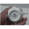 Image 8 : Royal Albert 50th Anniversary creamer and sugar bowl set and cup.