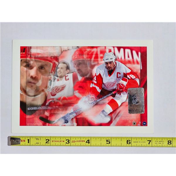 Steve Yzerman Detroit Redwings 5x7” Photo / Collector Card