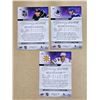 Image 2 : (3) 2024 Upper Deck Oversized Young Guns NHL Hockey Cards