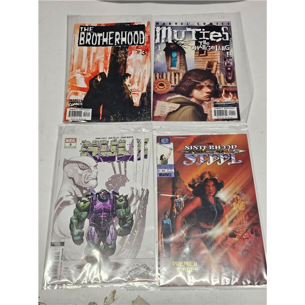 (4) Marvel Comic Books