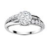 Image 1 : Gold & Brilliant White Diamond 2.50 Cts Ring - E/VVS