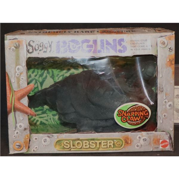 BOGLINS LARGE SLOBSTER FISH VINTAGE MINT IN THE BOX