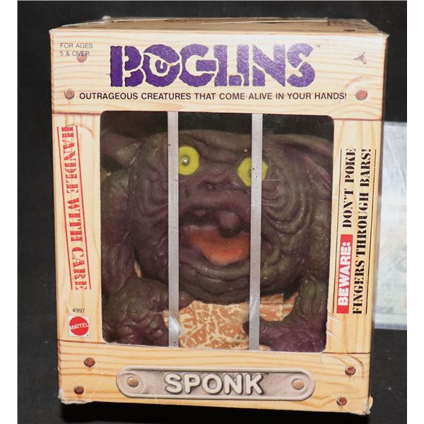 BOGLINS SMALL SPONK VINTAGE MINT IN THE BOX