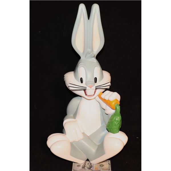BUGS BUNNY WARNER BROTHERS LOONEY TOONS LARGE STATUE FIGURINE