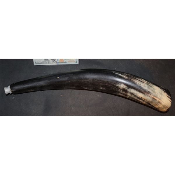 VINTAGE STEER BULL CATTLE HORN SMOKING PIPE