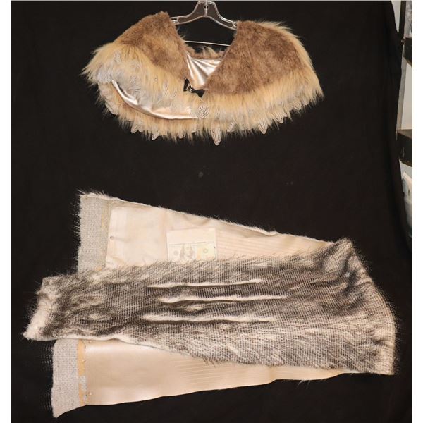 WATCHMEN NITE OWL II SNOW OWL PROTOTYPE COLLAR AND CAPE
