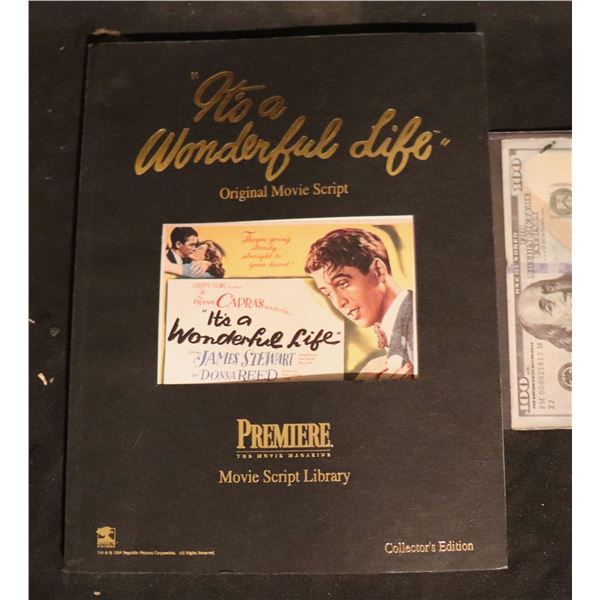 IT'S A WONDERFUL LIFE MOVIE SCRIPT COLLECTOR EDITION