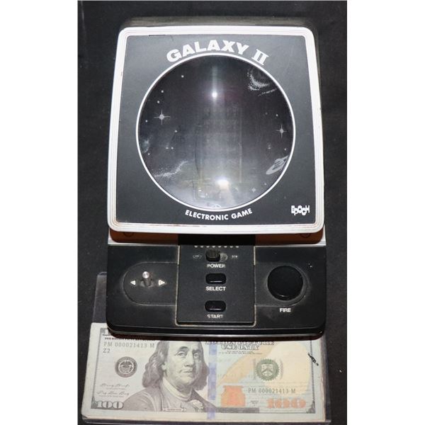GALAXY II 1981 VINTAGE ELECTRONIC VIDEO GAME