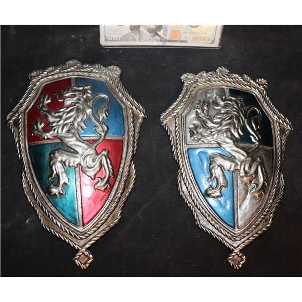 NIGHT AT THE MUSEUM SECRET OF THE TOMB SIR LANCELOT ARMOR CREST PAINT TESTS
