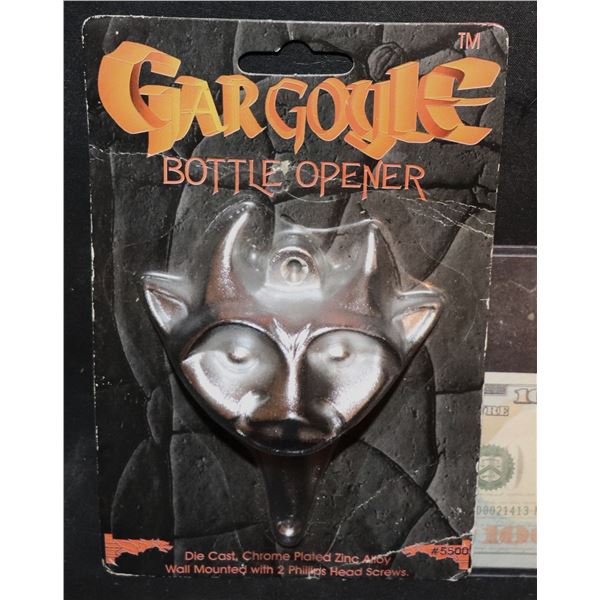 GARGOYLE 1997 BOTTLE OPENER IN PACKAGING