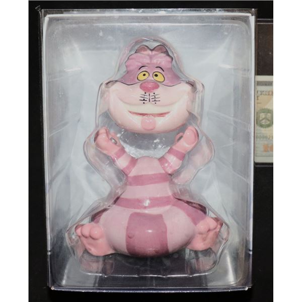 ALICE IN WONDERLAND CHESHIRE CAT SALT & PEPPER SHAKERS IN PACKAGE