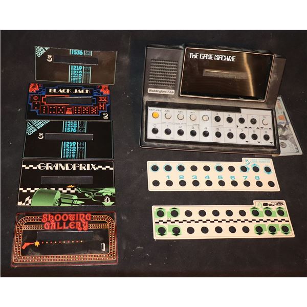 WADDINGTONS 2001 THE GAME MACHINE 1978 VINTAGE ELECTRONIC VIDEO GAME