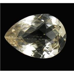12.80ct Pear Cut Flawless Natural Full of Fire Imperial Topaz Pear Appraisal Estimate $3264 Appraisa