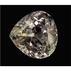 14ct Flawless Natural Pear Cut Patroke Green Kunzite Appraisal Estimate $2170 Appraisal Estimate $35