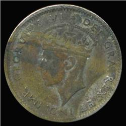 1942 Canada Newfoundland 10c Silver Hi Grade RARE (COI-6747)