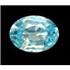 1.75ct Charming Oval Sea Foam Blue Natural Zircon Cambodia (GMR-0930)