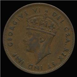 1940 Canada Newfoundland 1c Hi Grade RARE (COI-6774)