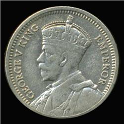 1934 New Zealand Silver Three Pence High Grade (COI-6798)