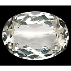 1.05ct Natural White Topaz Gemstone Oval Cut (GEM-13307D)