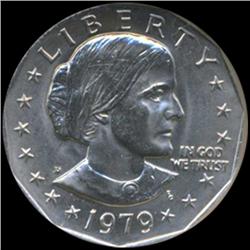 1979D Anthony Dollar Coin Graded GEM (COI-6929)