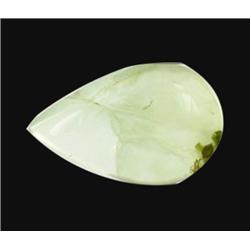 11.26ct Fine Prehnite Gem Pear Cut (GEM-20693)
