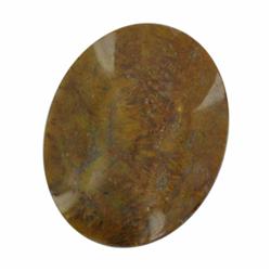 32.29ct Natural Untreated Australian Jasper Oval Cabochon (GEM-20756)
