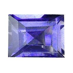 0.45ct Sublime Top Blue Violet Natural Iolite Rectangle Cut (GEM-21809)
