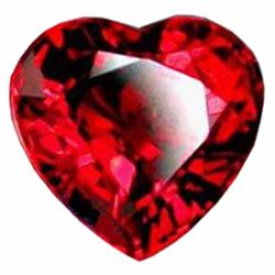 6.5ct Red Heart Cut Lab Diamond (GEM-22021B)