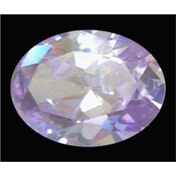19ct Lavender Blue Oval Cut Lab Diamond Gem (GEM-21997)